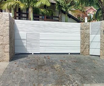 Portão de correr para garagem em São Paulo